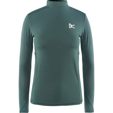 Paneled Long-Sleeve Mock T-Shirt - Women's