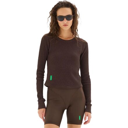 District Vision - Fitted Long-Sleeve Waffle T-Shirt - Women's