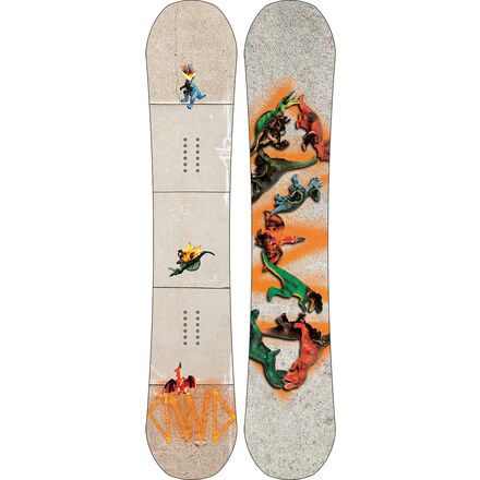 Dinosaurs Will Die - Holce Snowboard - 2024 - Gray