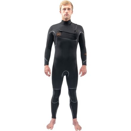 Dakine Wetsuits - Cyclone Chest-Zip Full Suit 3/2mm Wetsuit - Men's - Black