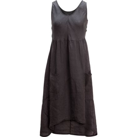 Dylan - Rib Knit & Linen Tank Dress - Women's