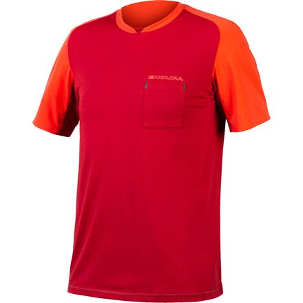 Endura - GV500 Foyle T-Shirt - Men's - Rust Red