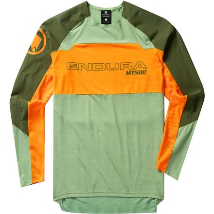 Endura - MT500 Burner Lite Long-Sleeve Jersey - Men's - Tangerine