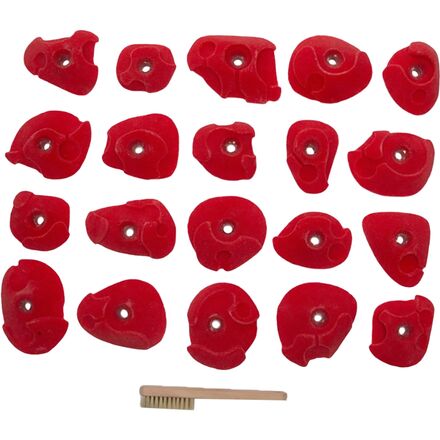 eGrips - Drop Art Footholds - Red