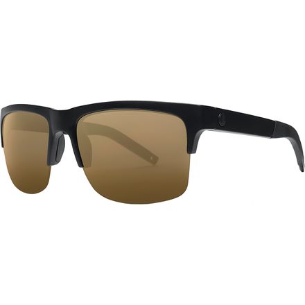Electric - Knoxville Pro Polarized Sunglasses - Matte Black/Ohm Plus Polar Bronze