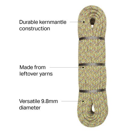 Edelrid - Boa Eco Climbing Rope - 9.8mm