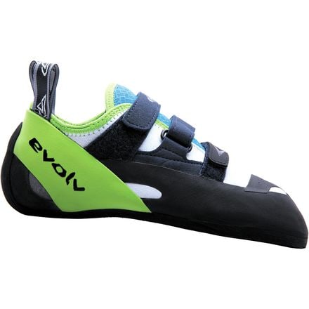 Evolv - Supra Climbing Shoe - White/Neon Green
