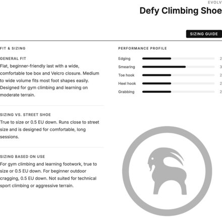 Evolv - Defy Climbing Shoe
