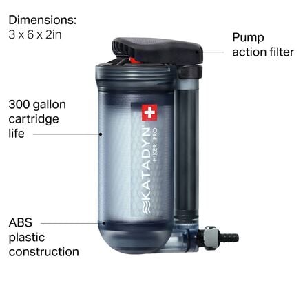 Katadyn - Hiker Pro Transparent Water Microfilter