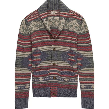 Faherty - Jacquard Cardigan Sweater - Men's