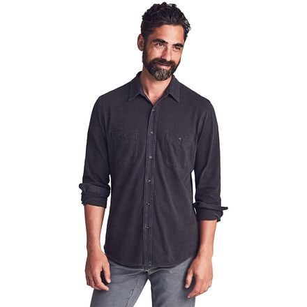 Faherty - Knit Seasons Long-Sleeve Shirt - Men's - Washed Black