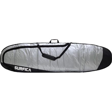 Surfica - Longboard Surfboard Bag - Silver