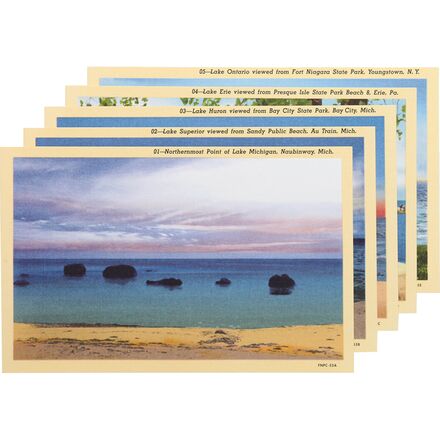 Great Lakes Postcard Set-Retail