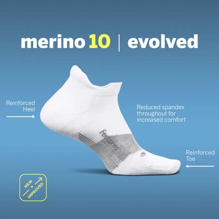 Feetures! - Merino 10 Ultra Light Mini Crew Sock