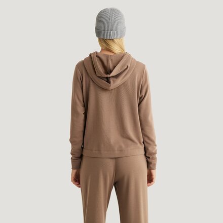 Free Fly - Lightweight Fleece Cropped Hoodie - Women's