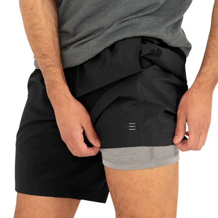 Free Fly - Active Breeze Lined 7in Short - Men's