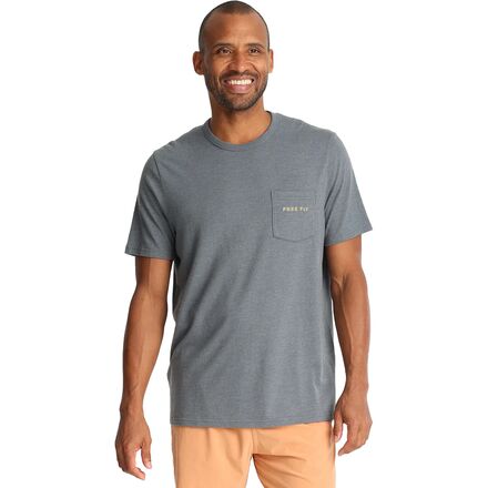 Free Fly - Sun & Surf Pocket T-Shirt - Men's
