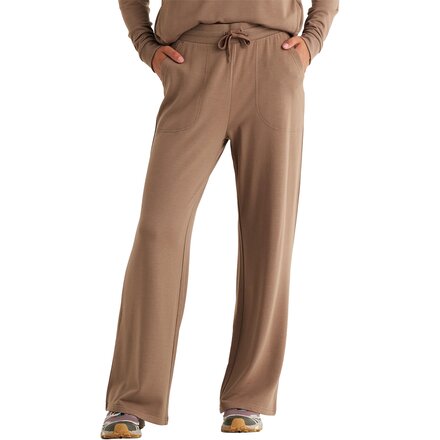 Lightweight Fleece Wide Leg Pant - Women's