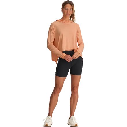 Free Fly - Lightweight Cropped Hoodie - Women's
