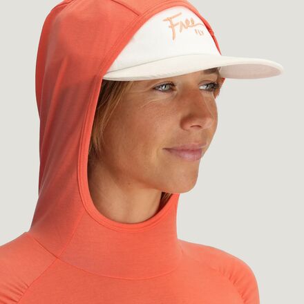 Free Fly - Elevate Lightweight Fitted Hoodie - Women's