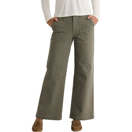 Folly Twill Wide Leg Pant - Women's