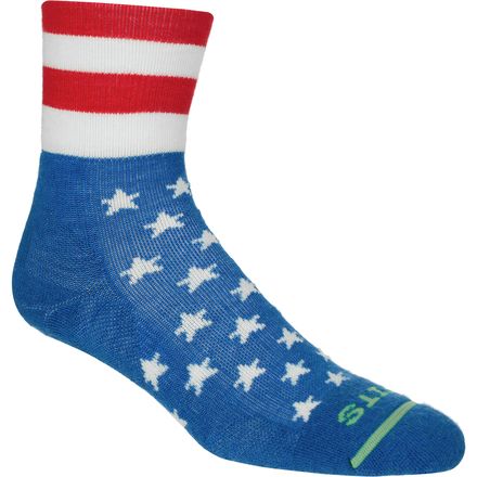 FITS - Performance Trail Americana Quarter Sock