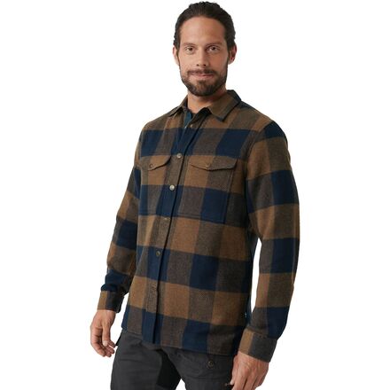 Fjallraven - Canada Shirt Jacket - Men's - Chestnut/Dark Navy