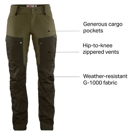 Fjallraven - Keb Curved Trouser - Women's
