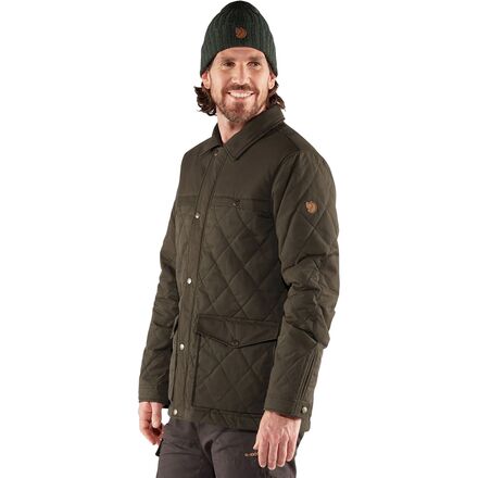 Fjallraven - Ovik Wool Padded Jacket - Men's - Dark Olive