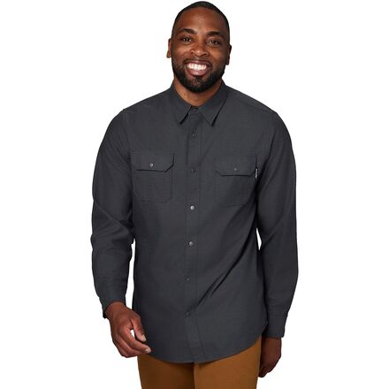 Flylow - Handlebar Tech Flannel Shirt - Men's - Black Heather