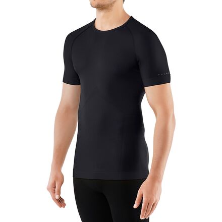 Falke - Cool Short-Sleeve T-Shirt - Men's - Black