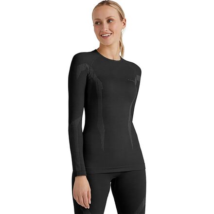 Falke - Wool-Tech Long-Sleeve Shirt - Women's - Black