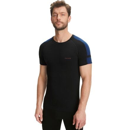 Falke - Wool-Tech Short-Sleeve Shirt - Men's - Black