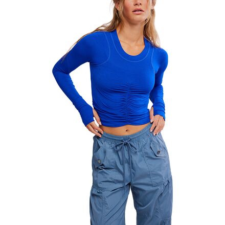 FP Movement - Tempo Ruched Long-Sleeve Shirt - Women's