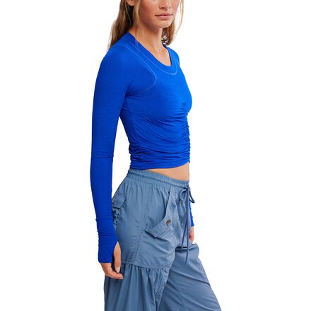 FP Movement - Tempo Ruched Long-Sleeve Shirt - Women's