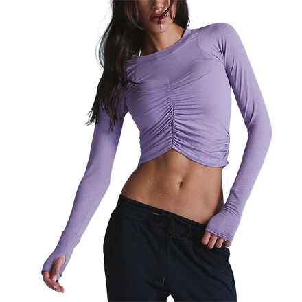 Tempo Ruched Long-Sleeve Shirt - Women's