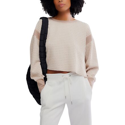 My Time Layer Textured Co Top - Women's