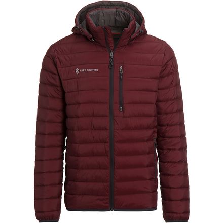 Free Country - Puffer Jacket with Detachable Hood - Men's