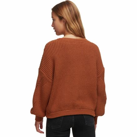 Free People - All Day Long V-Neck Sweater - Women's