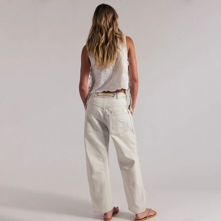Free People - Moxie Low Slung Pull On Barrel Pant - Women's