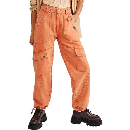 Free People - Come And Get It Utility Pant - Women's - Spice Route