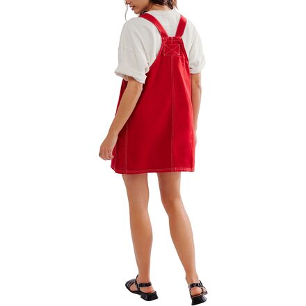Free People - Overall Smock Mini Dress - Women's