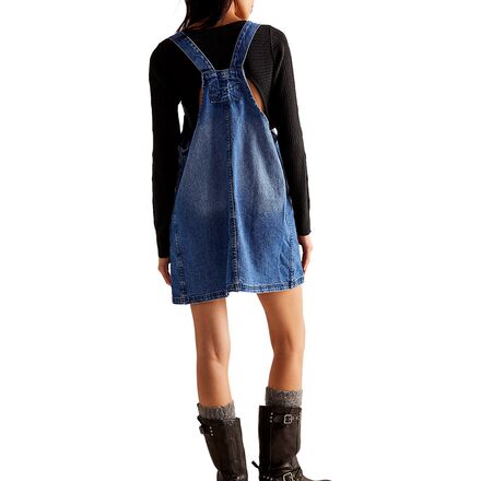 Free People - Overall Smock Mini Dress - Women's