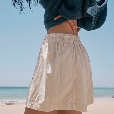 Free People - Get Free Poplin Pull-On Short - Women's
