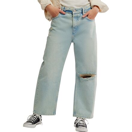 Deep Trance Dropped BF Jean - Women's