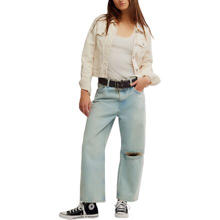 Free People - Deep Trance Dropped BF Jean - Women's