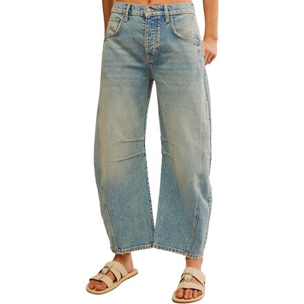 Free People - Good Luck Mid Rise Barrel Pant - Women's