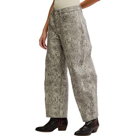 Free People - Good Luck Printed Barrel Pant - Women's