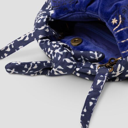 Free People - Aria Mini Velvet Crossbody Bag - Women's