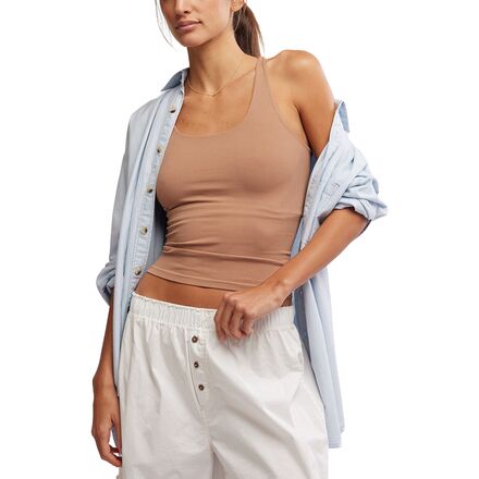 Clean Lines Racerback Tank Top - Women's